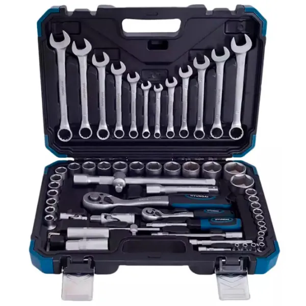 Набор ключей Hyundai HY-59656 Количество в наборе: 61 шт. photo 2 Набор ключей Hyundai HY-59656 Количество в наборе: 61 шт. photo 2