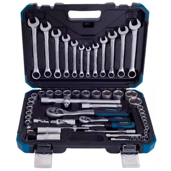 Набор ключей Hyundai HY-59656 Количество в наборе: 61 шт. photo 2 Набор ключей Hyundai HY-59656 Количество в наборе: 61 шт. photo 2