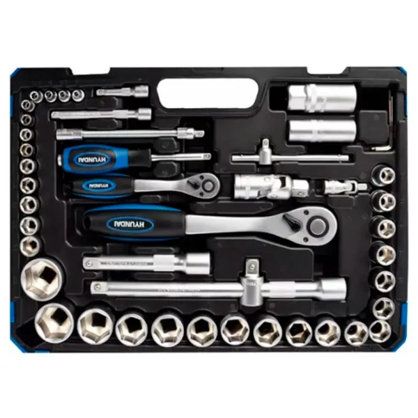 Набор ключей Hyundai HY-59656 Количество в наборе: 61 шт. photo 4 Набор ключей Hyundai HY-59656 Количество в наборе: 61 шт. photo 4