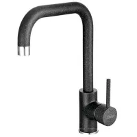 Baterie pentru bucătărie Ferro BFR42B Mono comandă / Pivotantă / Granit / Black