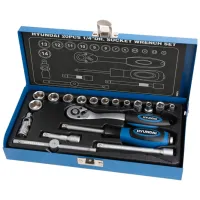 Set chei tubulare Hyundai HY-59672 Cantitatea în set: 24 buc.
