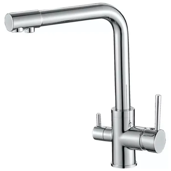 Baterie pentru bucătărie Creavit DW8700 Mono comandă / Pivotantă / Alamă / Inox photo 1 Baterie pentru bucătărie Creavit DW8700 Mono comandă / Pivotantă / Alamă / Inox photo 1