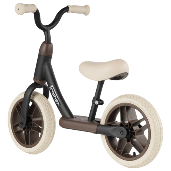 Bicicletă fără pedale Qplay Trainer 12"  Metal / Black Beige photo 3 Bicicletă fără pedale Qplay Trainer 12"  Metal / Black Beige photo 3