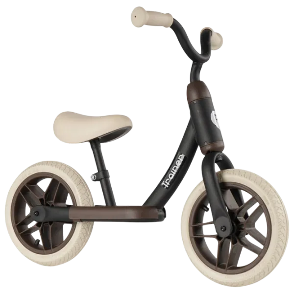 Bicicletă fără pedale Qplay Trainer 12"  Metal / Black Beige photo 4 Bicicletă fără pedale Qplay Trainer 12"  Metal / Black Beige photo 4