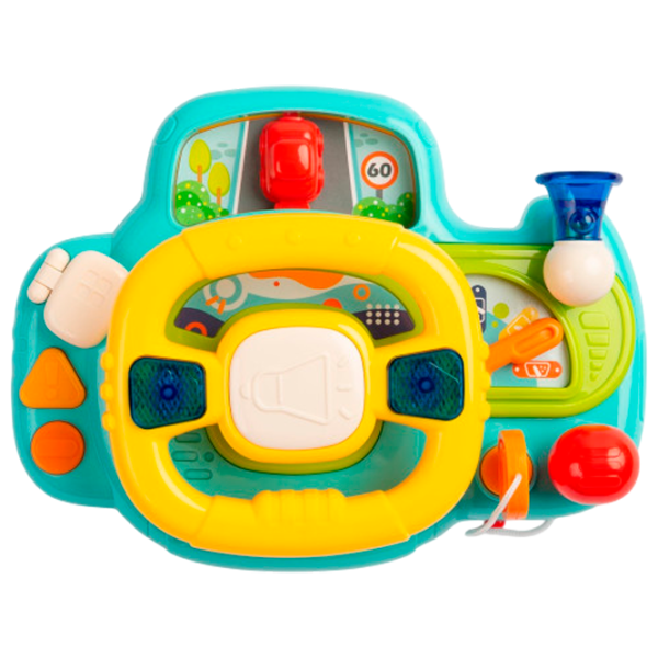 Интерактивная игрушка Toyz Driver's Steering Wheel 9014 7955 18+ месяцев / Разноцветный Бирюзовый photo 1