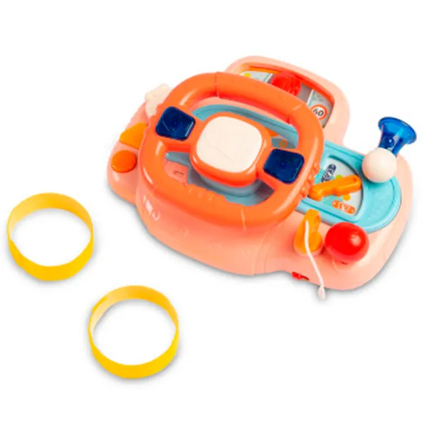 Интерактивная игрушка Toyz Driver's Steering Wheel 9015 7962 18+ месяцев / Разноцветный Розовый photo 4
