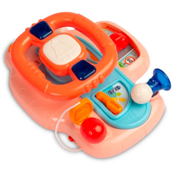 Интерактивная игрушка Toyz Driver's Steering Wheel 9015 7962 18+ месяцев / Разноцветный Розовый photo 5