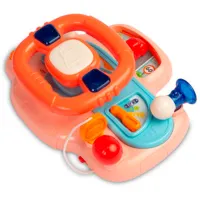 Интерактивная игрушка Toyz Driver's Steering Wheel 9015 7962 18+ месяцев / Разноцветный Розовый photo 5