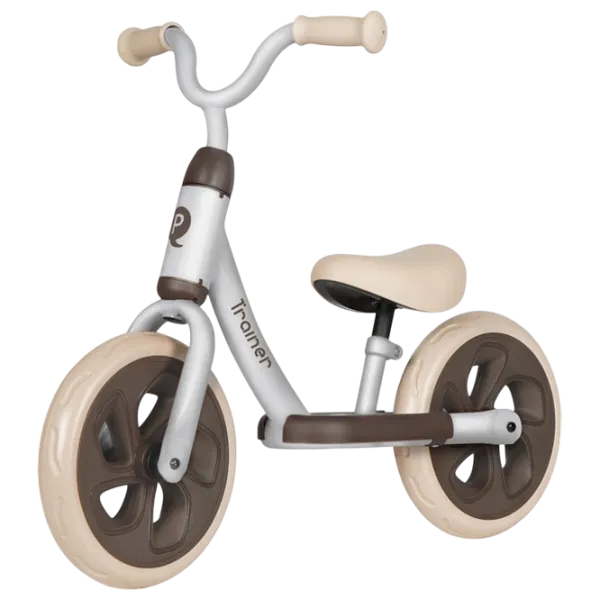 Bicicletă fără pedale Qplay Trainer 12"  Metal / Silver Beige photo 1 Bicicletă fără pedale Qplay Trainer 12"  Metal / Silver Beige photo 1