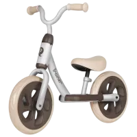 Беговел Qplay Trainer 12"  Металл / Серебряный Beige