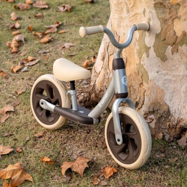 Bicicletă fără pedale Qplay Trainer 12"  Metal / Silver Beige photo 5 Bicicletă fără pedale Qplay Trainer 12"  Metal / Silver Beige photo 5