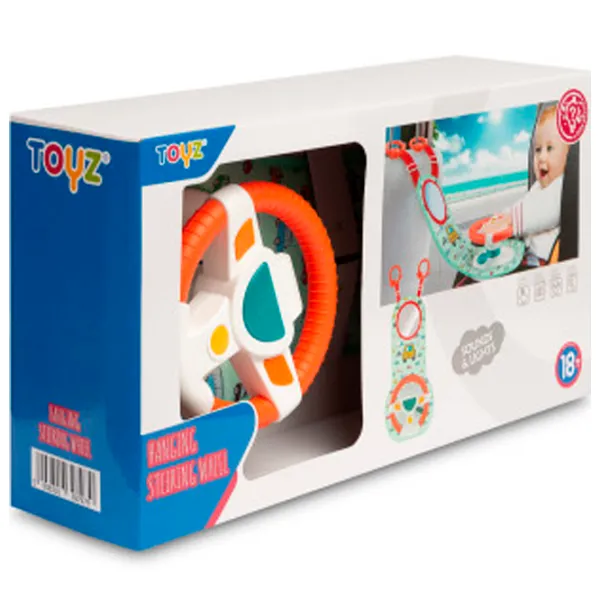 Интерактивная игрушка Toyz Hanging Steering Wheel 9016 7979 18+ месяцев / Разноцветный Зеленый photo 5