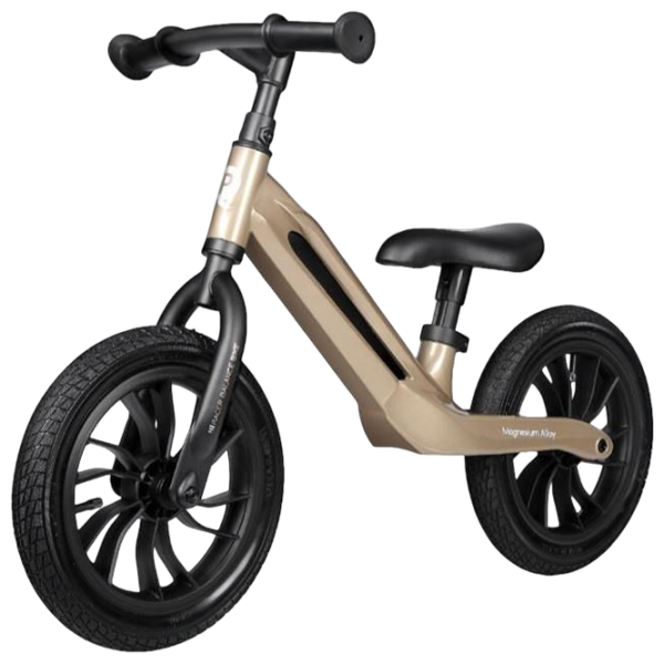 Bicicletă fără pedale Qplay Racer 10"  Metal / Gold Black photo 1