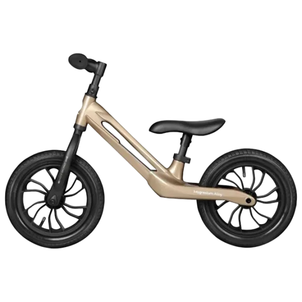 Bicicletă fără pedale Qplay Racer 10"  Metal / Gold Black photo 2