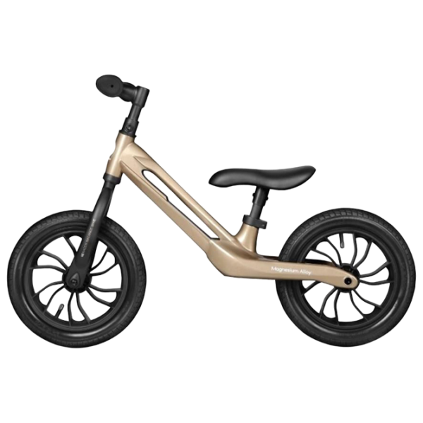 Bicicletă fără pedale Qplay Racer 10"  Metal / Gold Black photo 2