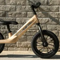 Беговел Qplay Racer 10" Металл / Золото Черный photo 4