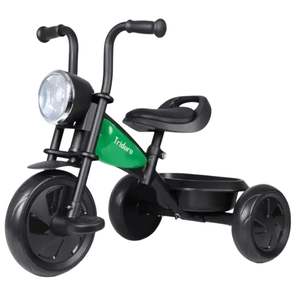 Triciclu Qplay Triduro 25 kg / Green photo 1 Triciclu Qplay Triduro 25 kg / Green photo 1