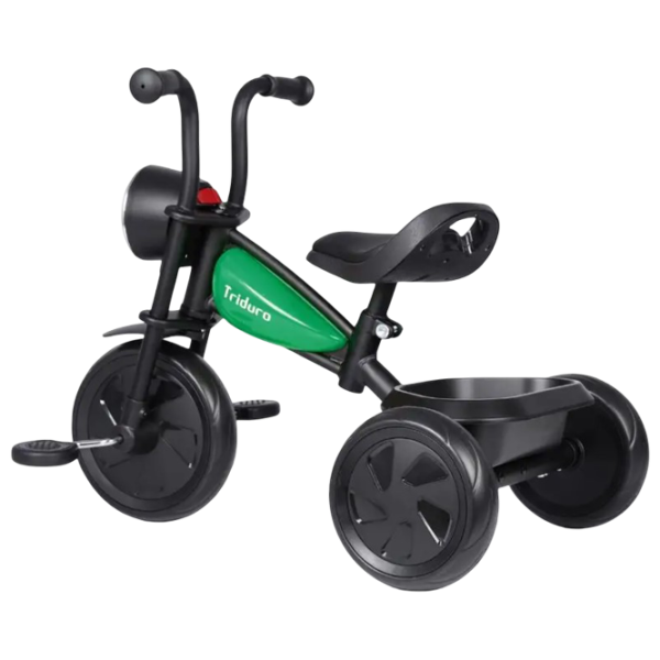 Triciclu Qplay Triduro 25 kg / Green photo 2 Triciclu Qplay Triduro 25 kg / Green photo 2