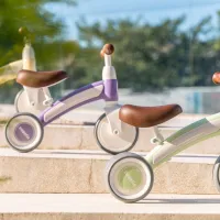 Bicicletă fără pedale Qplay Sweetie Metal / Beige Cream photo 3