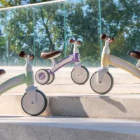 Bicicletă fără pedale Qplay Sweetie Metal / Beige Cream photo 5