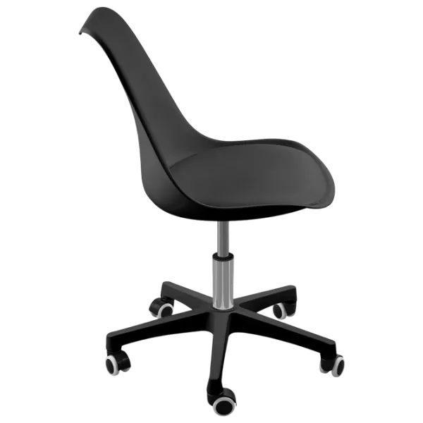 Scaun de birou Sunrise C-30A PP Plastic/ Black  photo 2