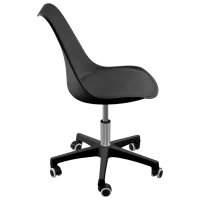 Scaun de birou Sunrise C-30A PP Plastic/ Black photo 2