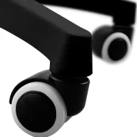 Scaun de birou Sunrise C-30A PP Plastic/ Black photo 4