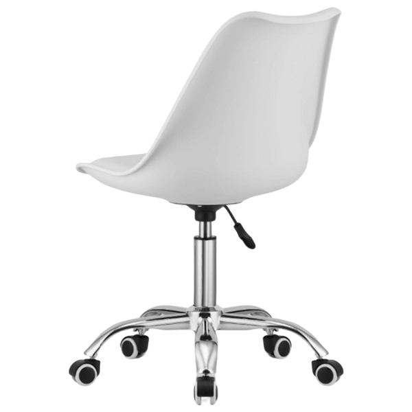 Scaun de birou Sunrise C-30 PP Plastic/ Black Chrome photo 3