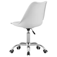 Scaun de birou Sunrise C-30 PP Plastic/ Black Chrome photo 3