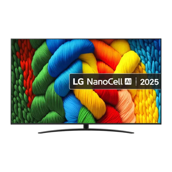 Телевизор LG 86NANO81A6A 85" / NanoCell / 4K / Smart TV / Черный photo 1 Телевизор LG 86NANO81A6A 85" / NanoCell / 4K / Smart TV / Черный photo 1