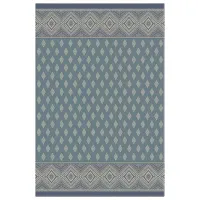 Ковер Covoare Ungheni Premiera Синий / Шерсть