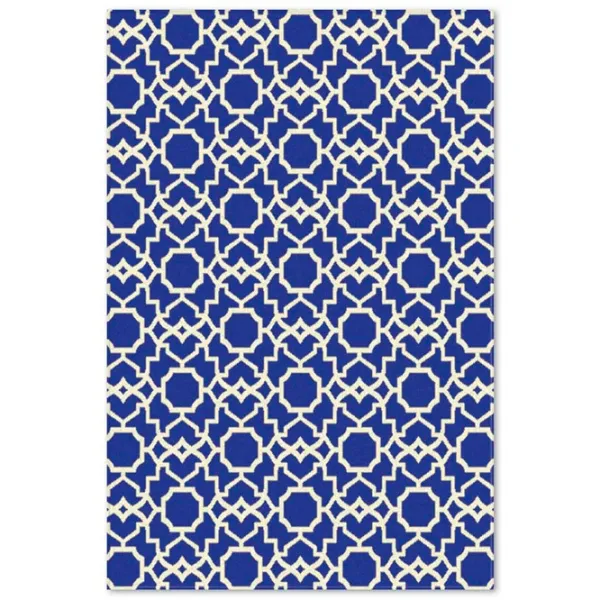 Ковер Covoare Ungheni Matrix Синий / Синтетическая нить photo 1 Ковер Covoare Ungheni Matrix Синий / Синтетическая нить photo 1