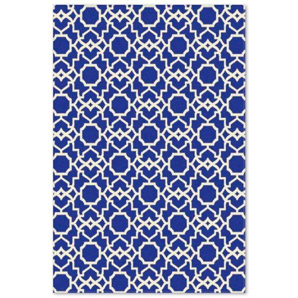 Ковер Covoare Ungheni Matrix Синий / Синтетическая нить photo 1 Ковер Covoare Ungheni Matrix Синий / Синтетическая нить photo 1