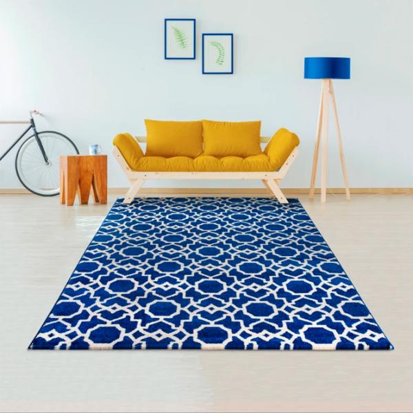 Ковер Covoare Ungheni Matrix Синий / Синтетическая нить photo 2 Ковер Covoare Ungheni Matrix Синий / Синтетическая нить photo 2