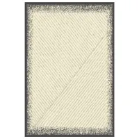 Ковер Covoare Ungheni Matrix Black Beige / Фризе