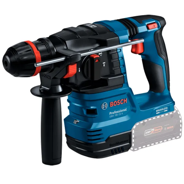 Ciocan rotopercutor Bosch ACU GBH 18V-22 X  / Blue photo 1