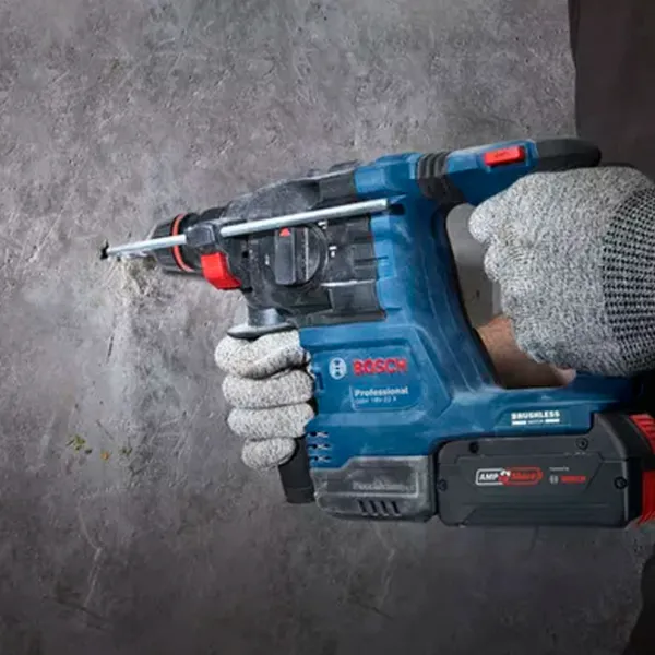 Ciocan rotopercutor Bosch ACU GBH 18V-22 X  / Blue photo 4