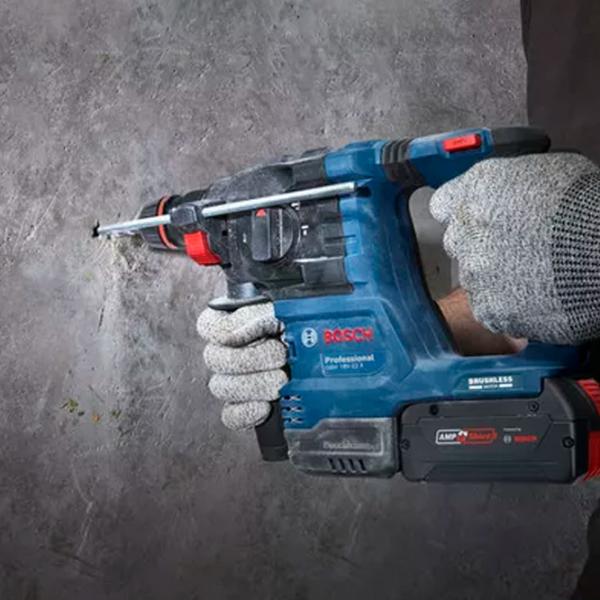 Ciocan rotopercutor Bosch ACU GBH 18V-22 X  / Blue photo 4