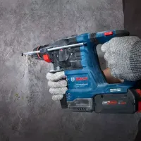 Ciocan rotopercutor Bosch ACU GBH 18V-22 X / Blue photo 4