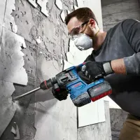 Ciocan rotopercutor Bosch ACU GBH 18V-22 X / Blue photo 5