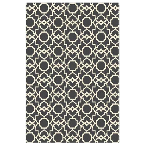 Ковер Covoare Ungheni Matrix Black Beige / Фризе photo 1 Ковер Covoare Ungheni Matrix Black Beige / Фризе photo 1