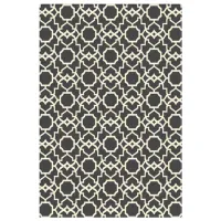 Ковер Covoare Ungheni Matrix Black Beige / Фризе