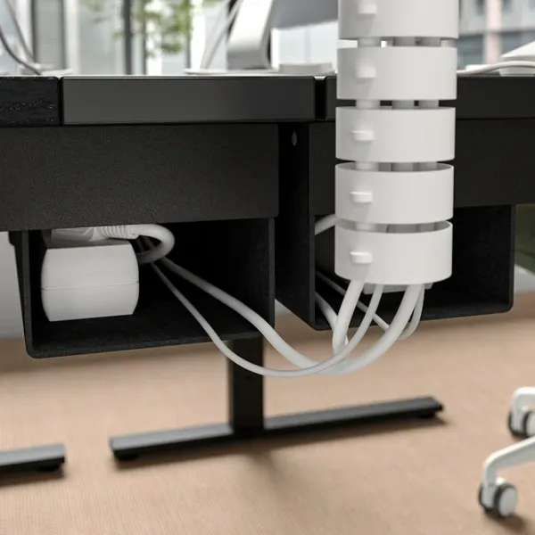 Masă de birou Ikea Mittzon MDF/ Black photo 7