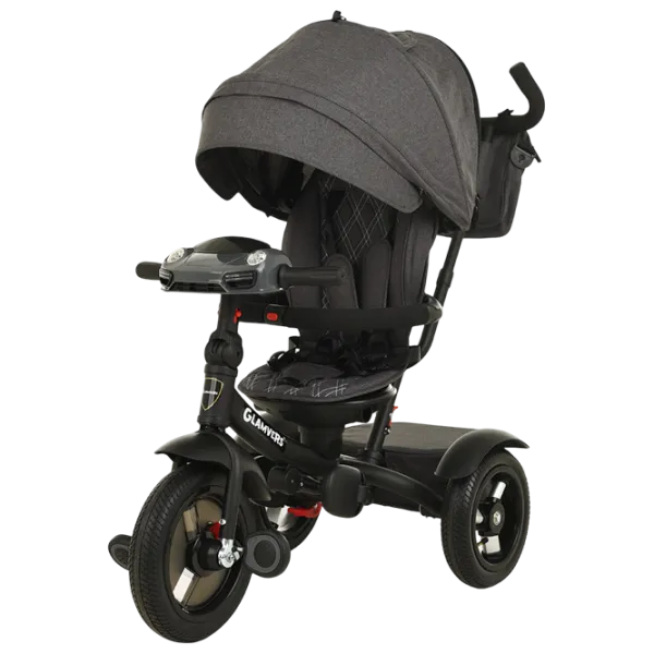 Triciclu Glamvers Record New 25 kg / Gray photo 1