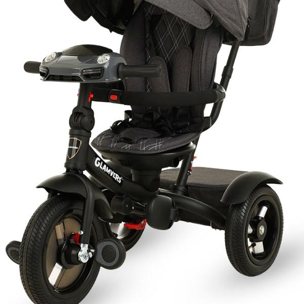 Triciclu Glamvers Record New 25 kg / Gray photo 4