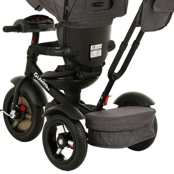 Triciclu Glamvers Record New 25 kg / Gray photo 6