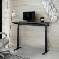Офисный стол Ikea Mittzon ДСП/ Черный photo 2