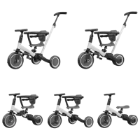Triciclu Glamvers 5in1 25 kg / Gray photo 2