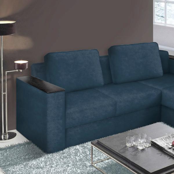 Canapea de colț Modern Soft Alaska 11 (5749278) Pânză / Blue photo 4