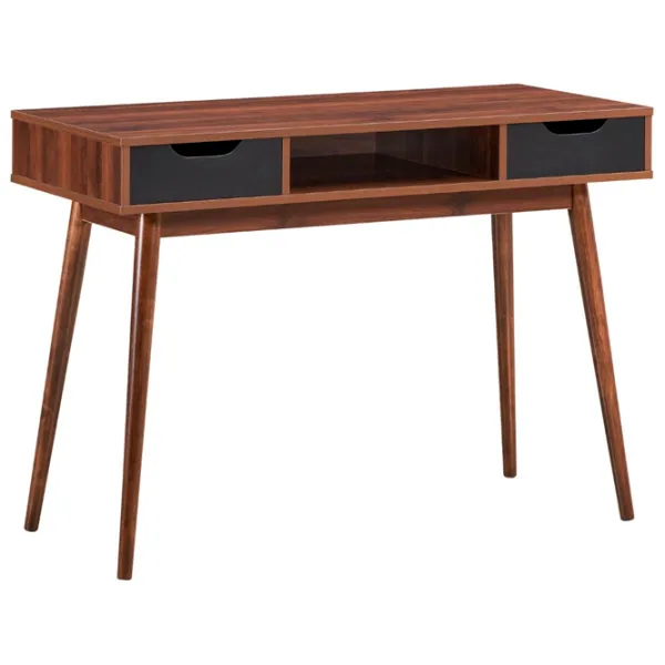 Masă de birou Costway HW66206CF Masiv/ Brown photo 3